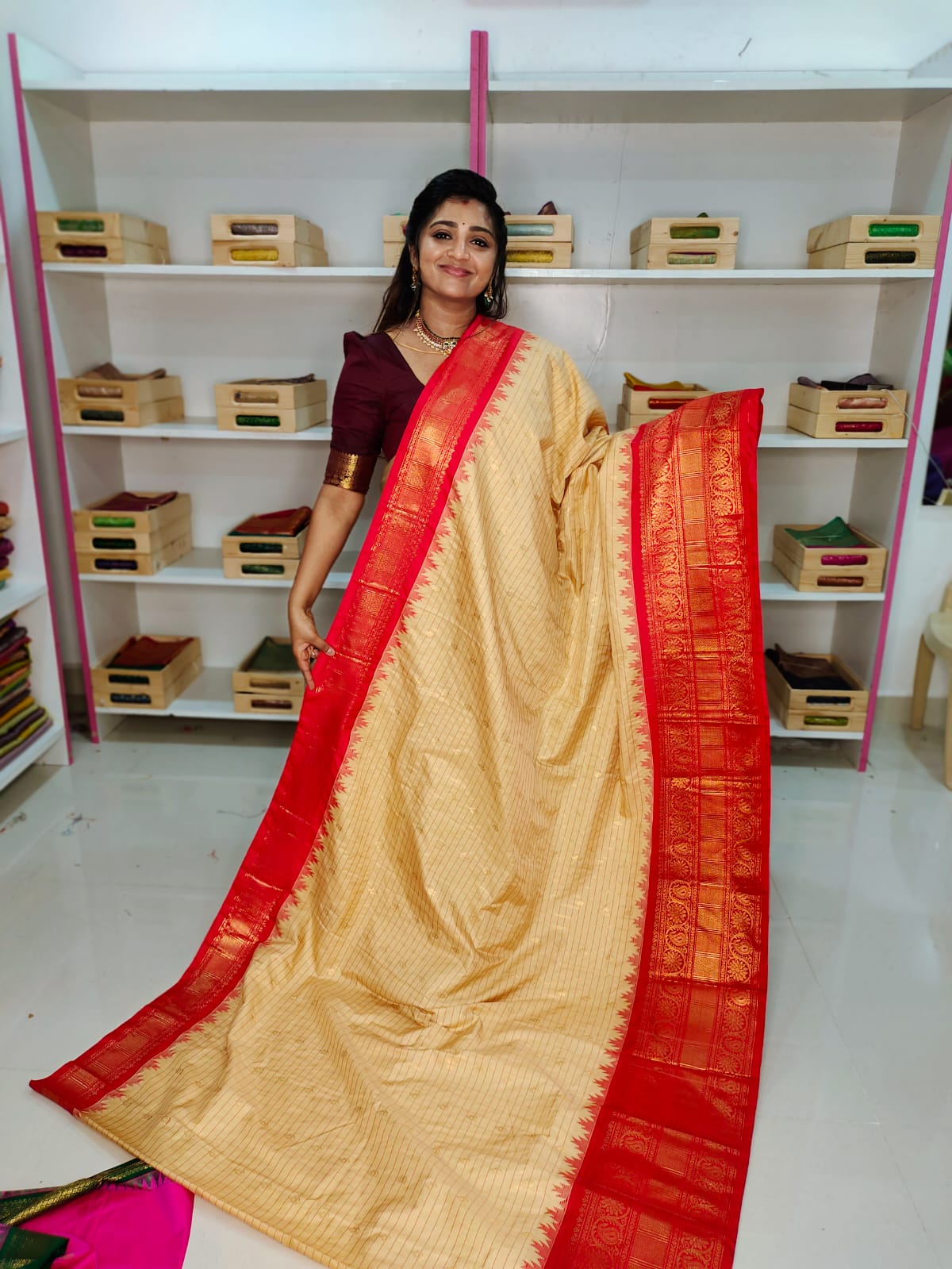 50% offer gadwal silk sarees