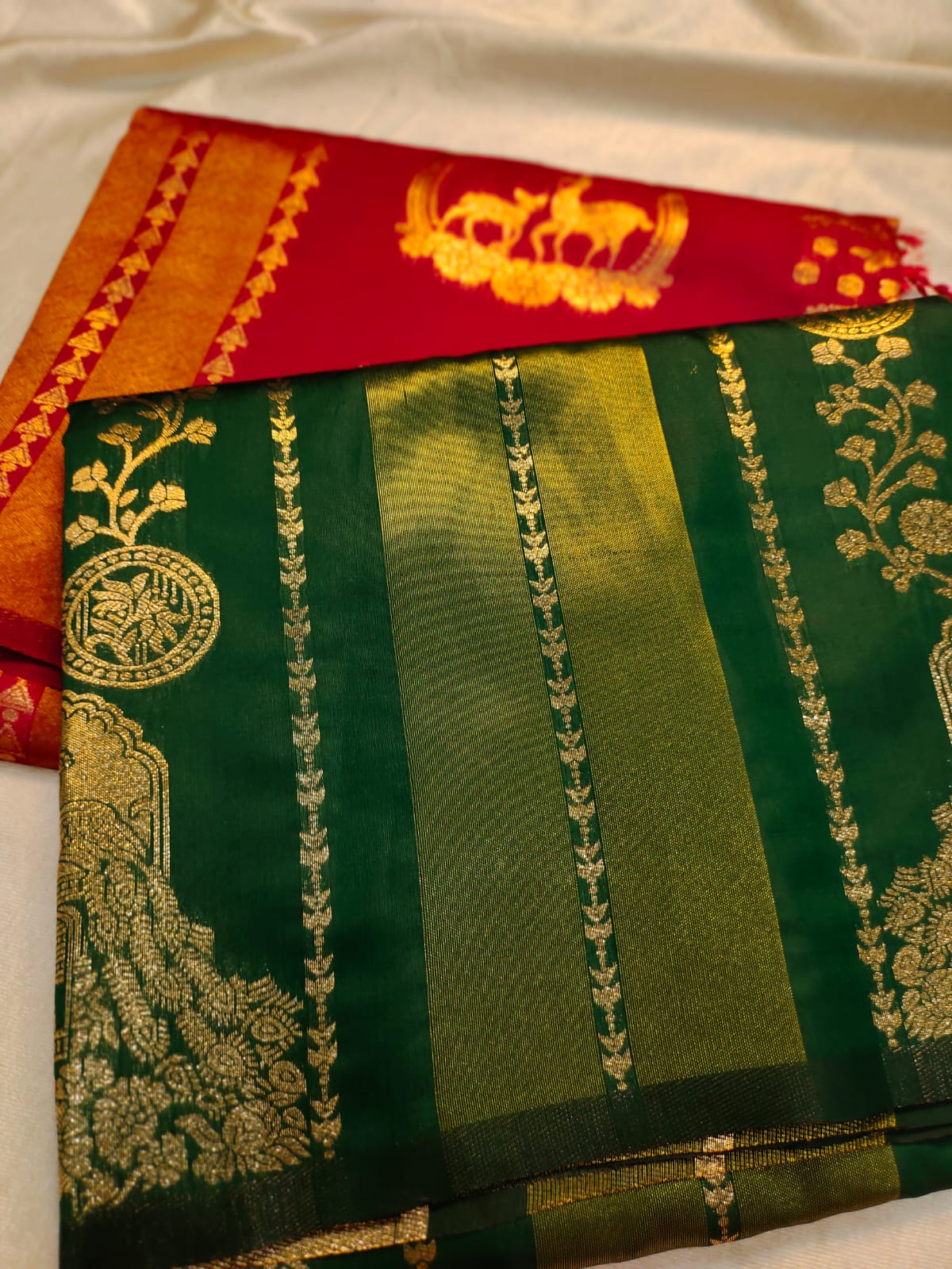 1+1 banarasi saree