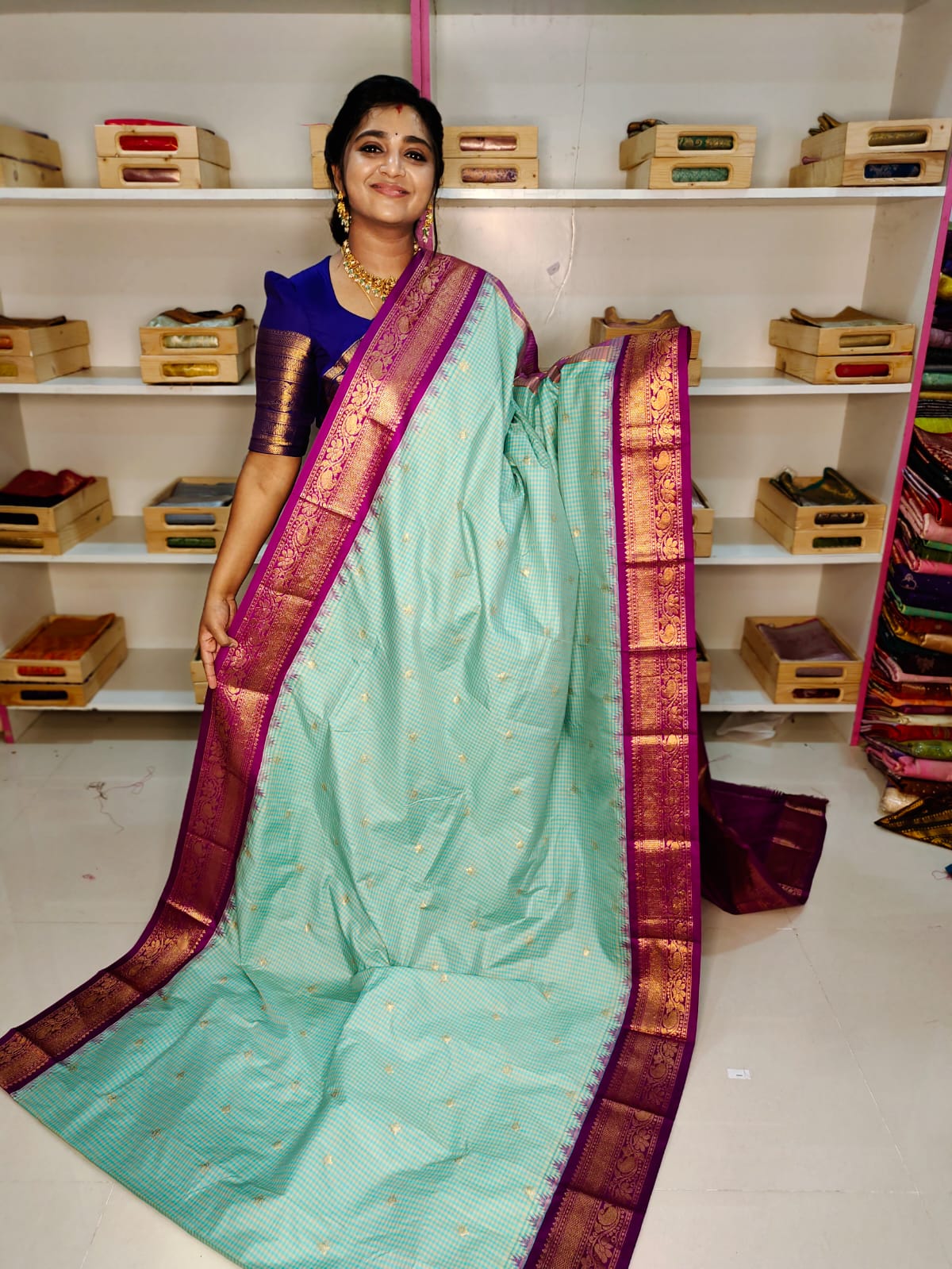 Primeme gadwal silk saree