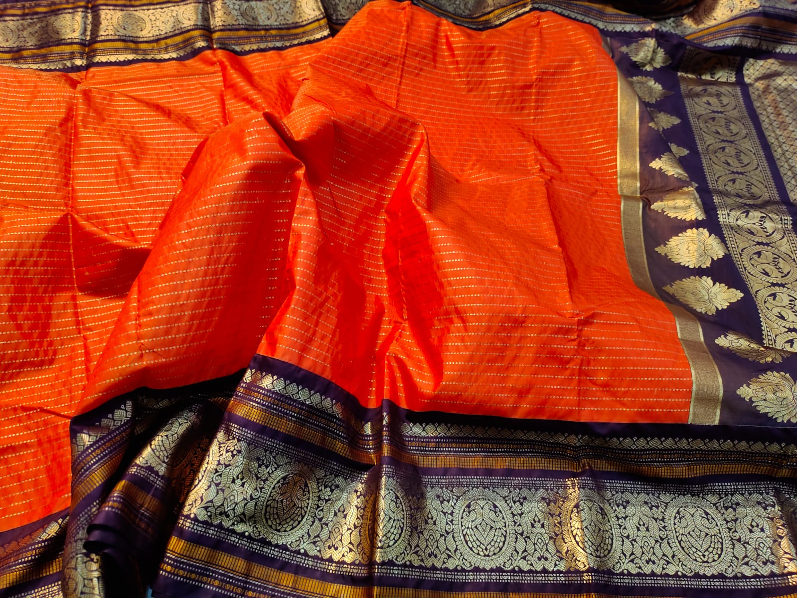 Vintage gadwal silk