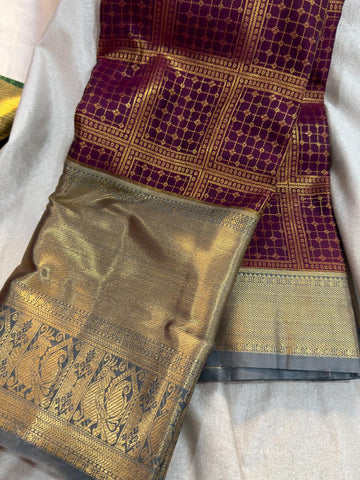 90% offer Kanchi pattu collection