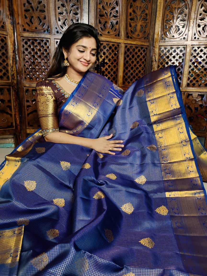 100% silk mark certified vintage kanchi pattu collection