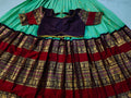 Vintage gadwal lehangas
