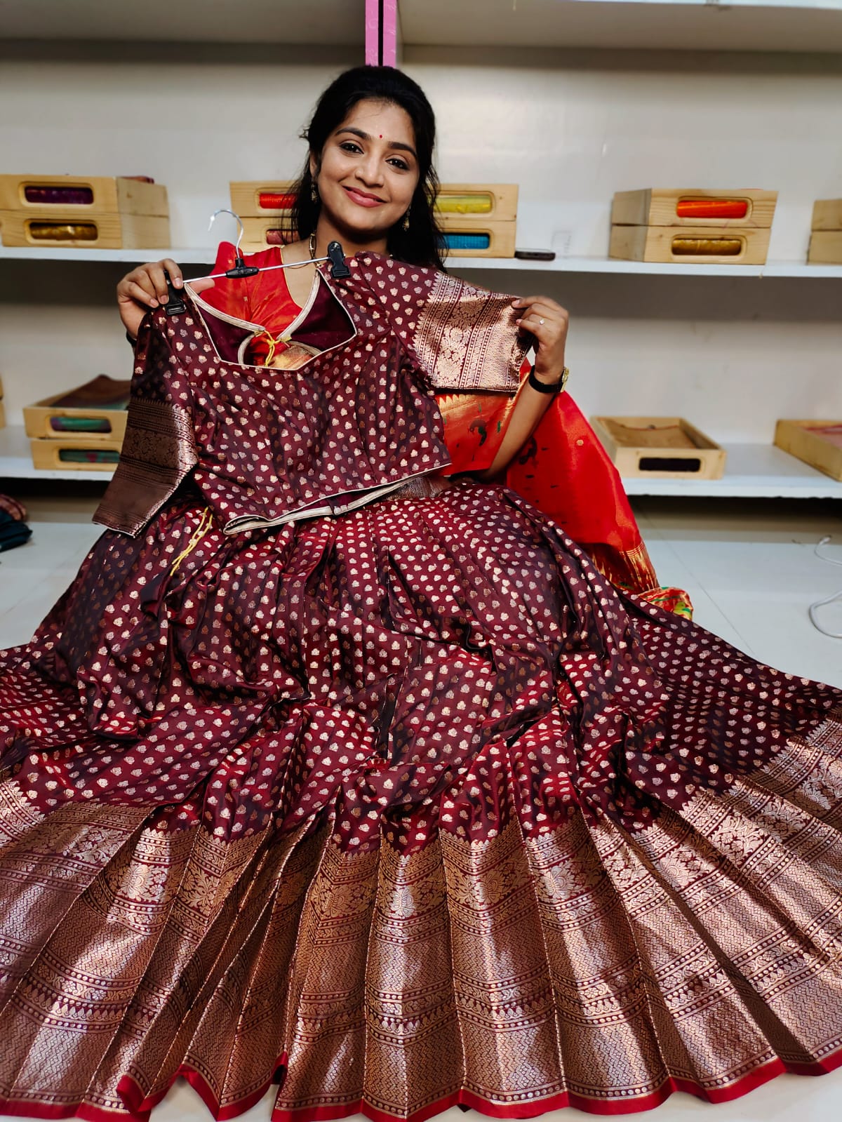 Banarasi lehangas