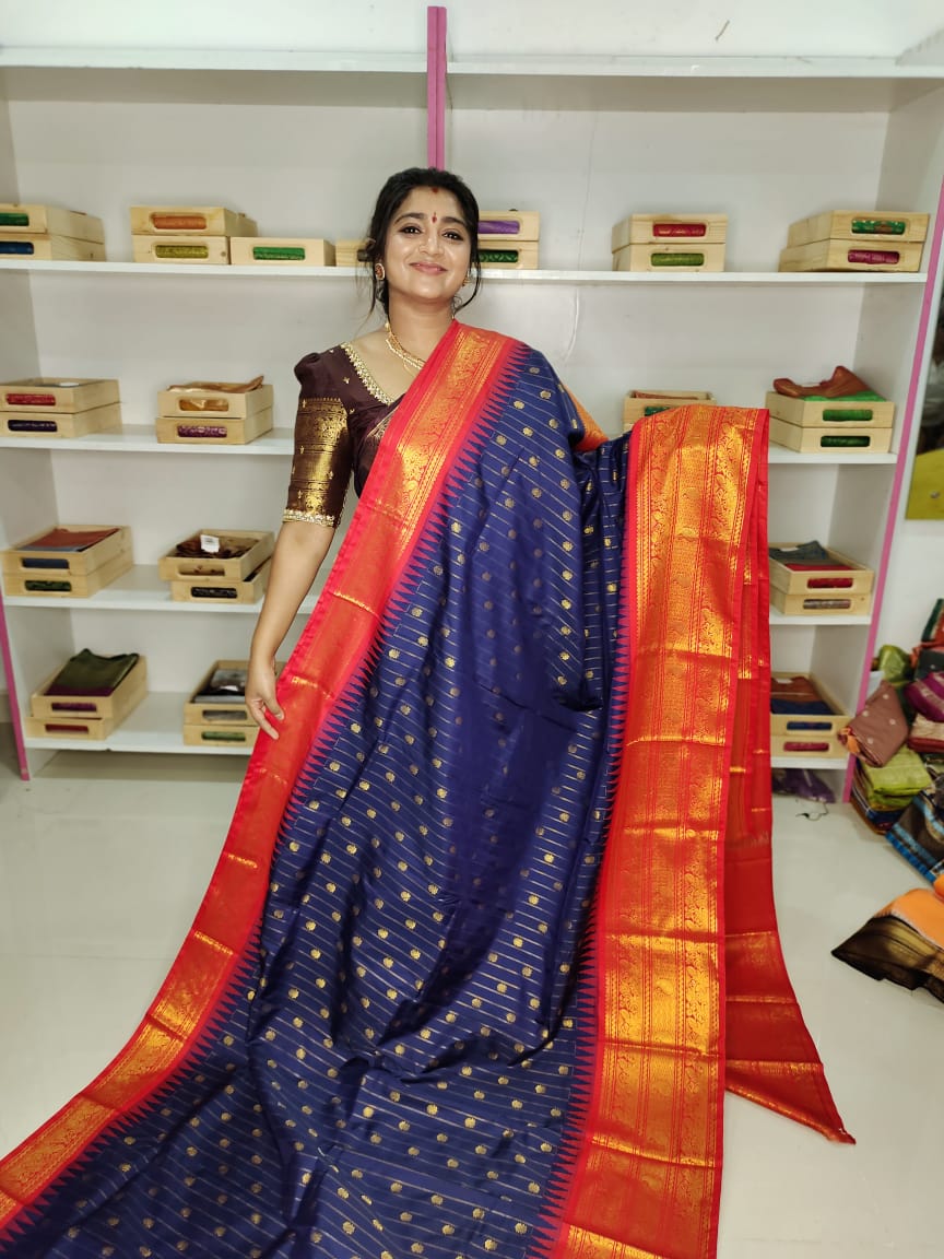 Ashadam sale gadwal silk saree