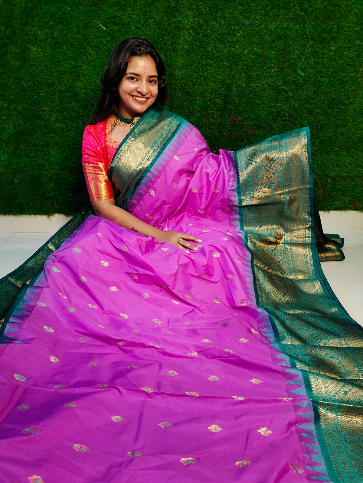 50% offer gadwal silk Saree