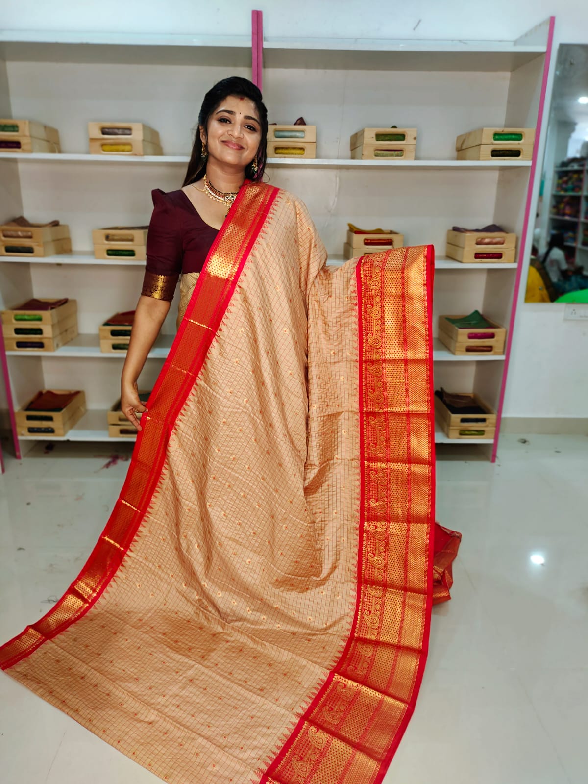 50% offer gadwal silk sarees