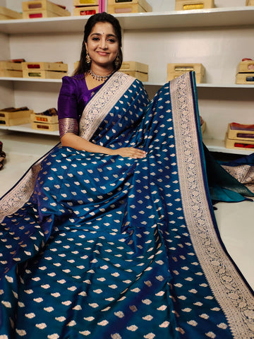 Katan banarasi silk