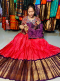 Gadwal sale lehangas