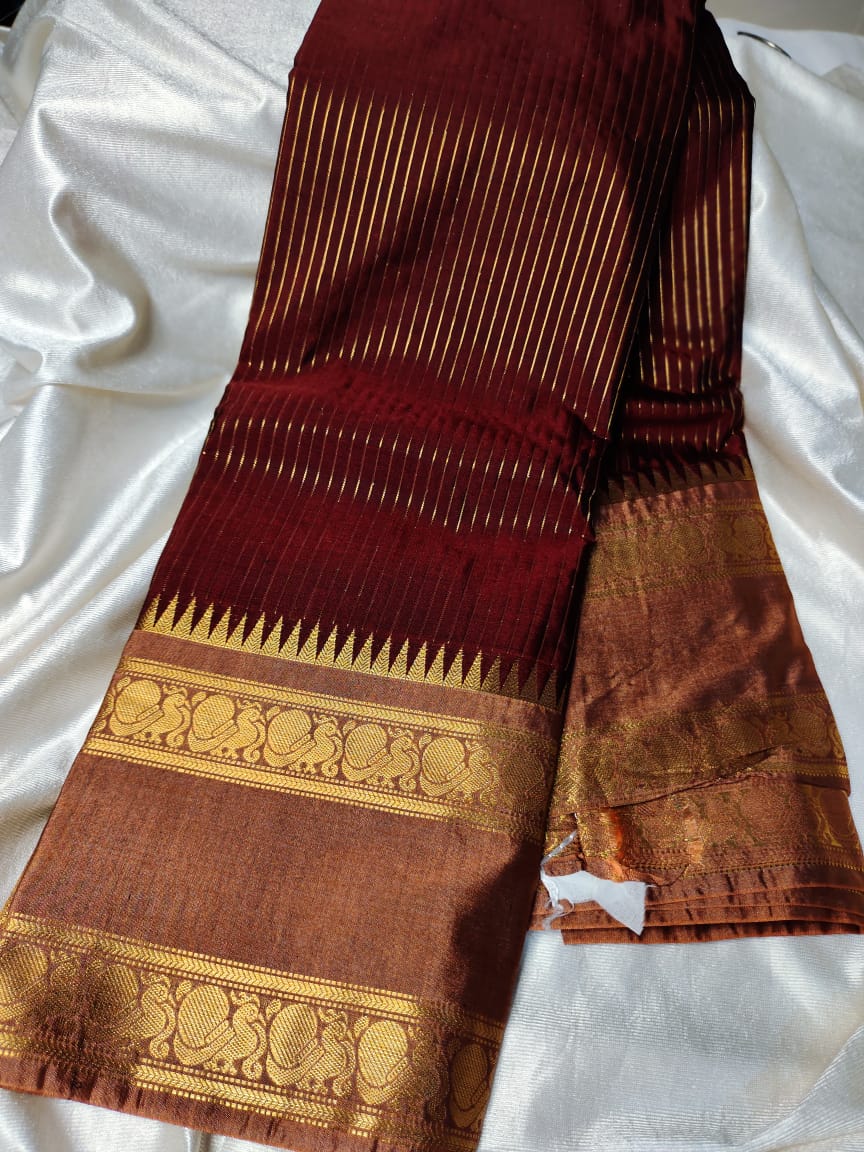 Vitange gadwal silk