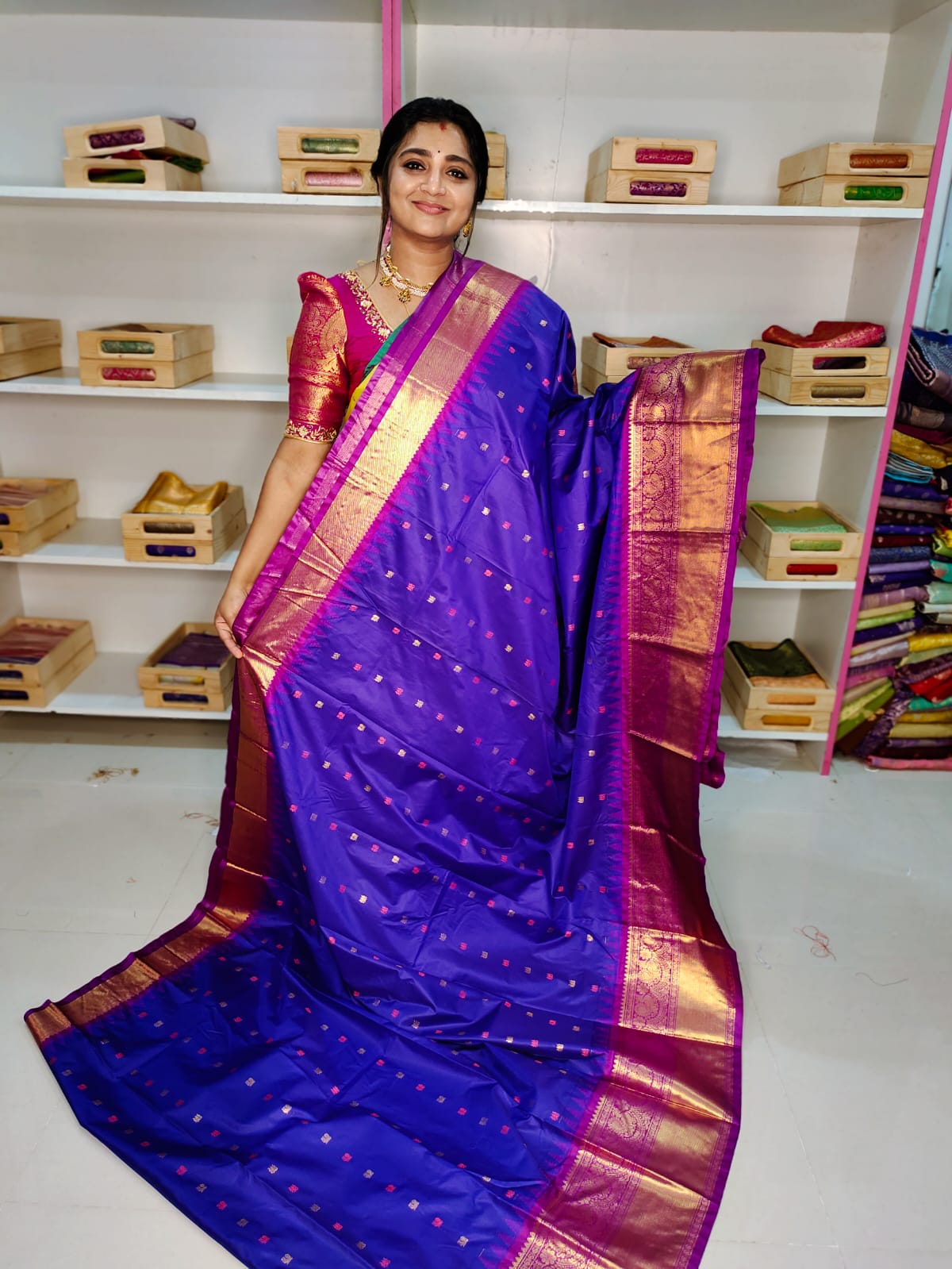 Ashadam sale gadwal silk saree
