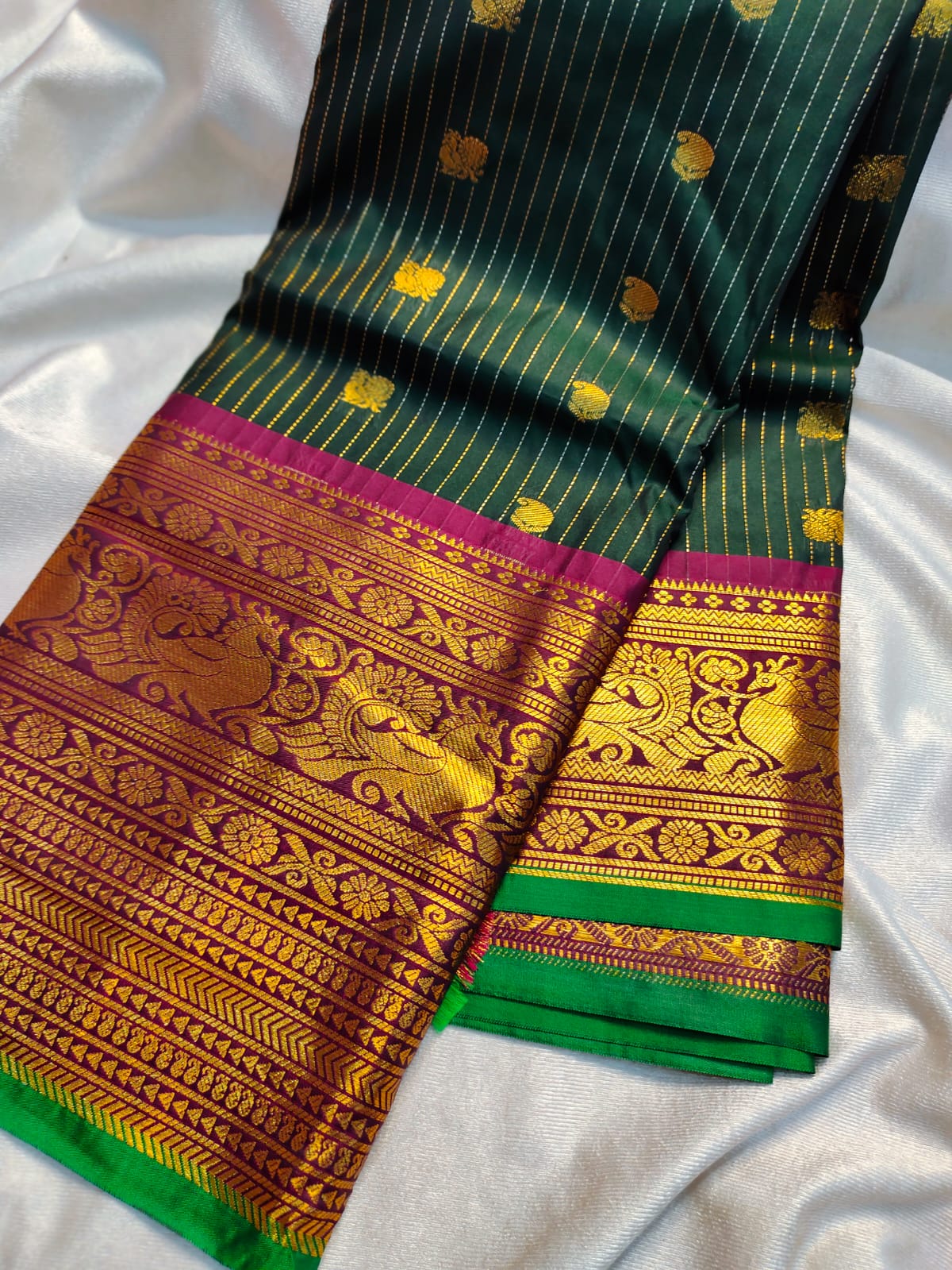 Vintage gadwal sarees