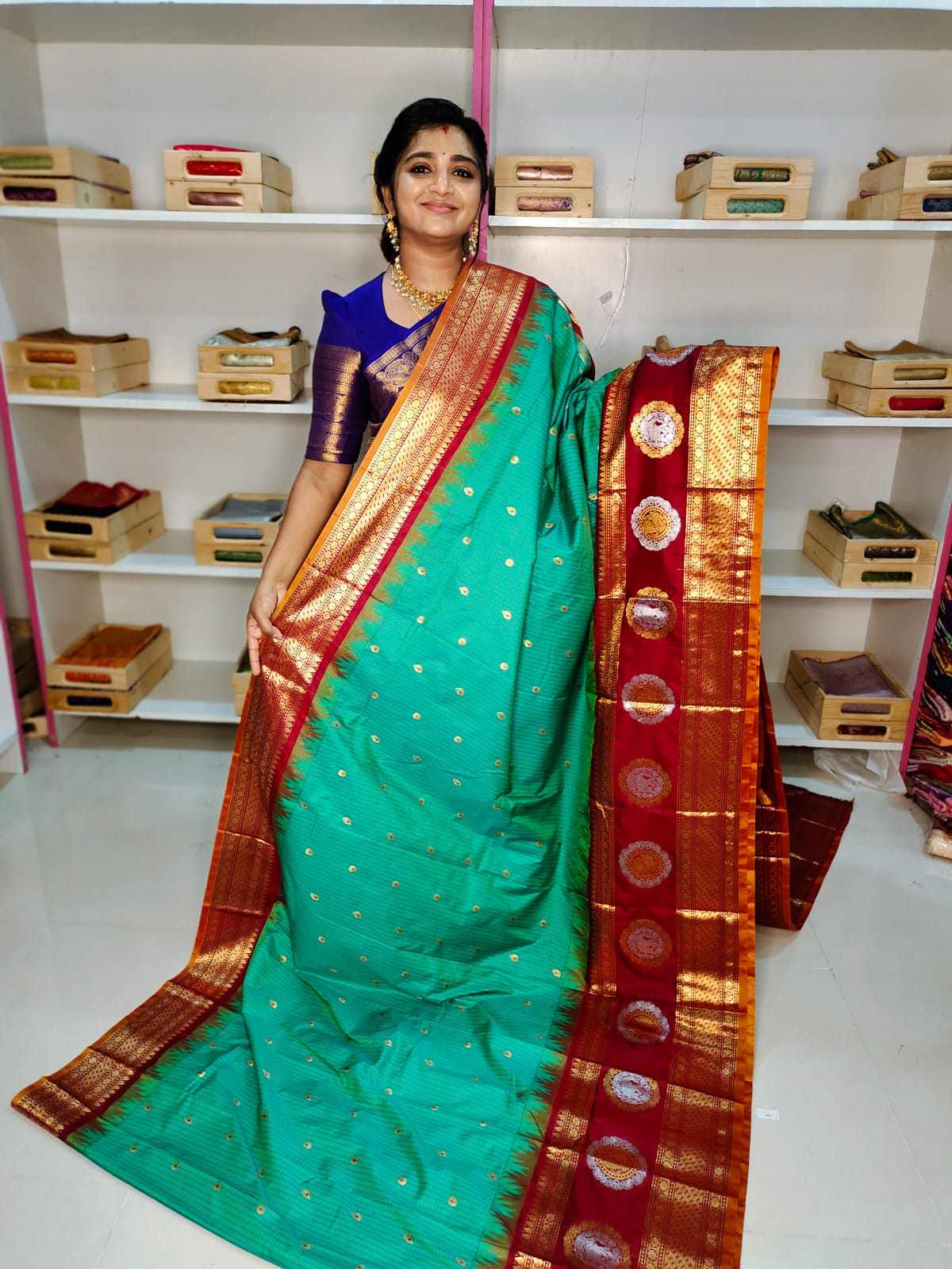 Primeme gadwal silk saree