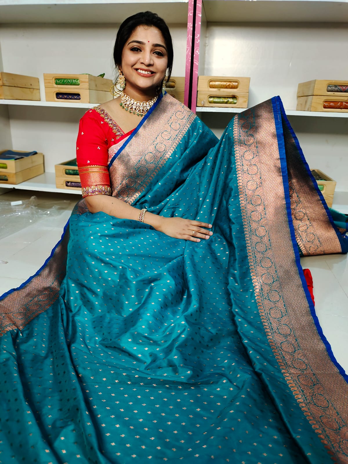 80% Katan banarasi sarees