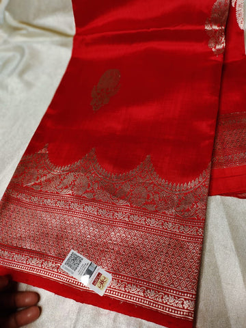 100% silk mark certified green Mango silk saree