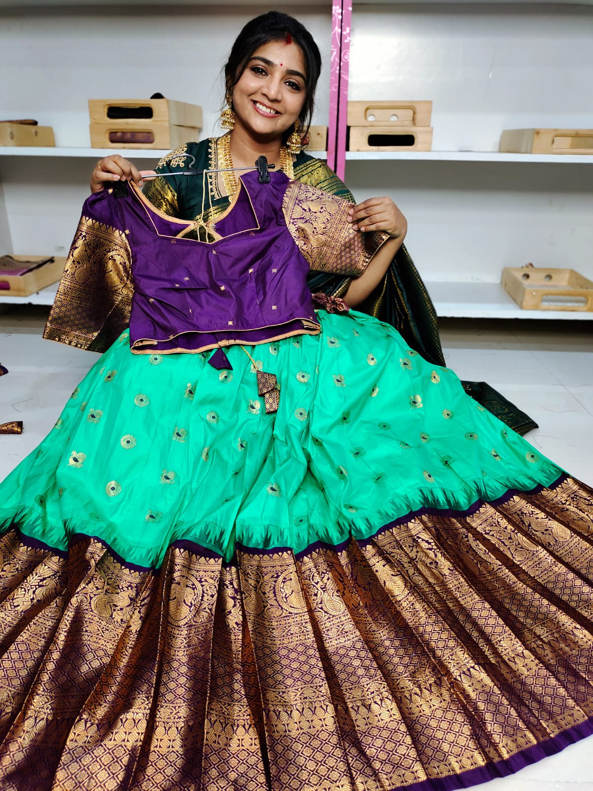 Sales  Gadwal lehangas