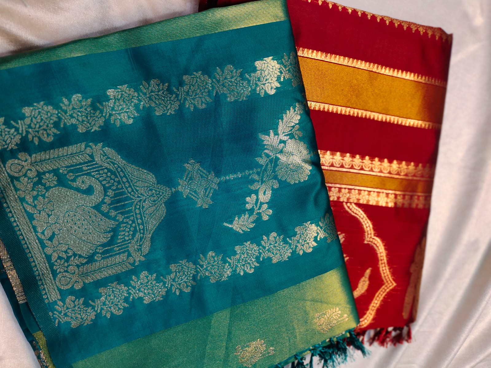 1+1 banarasi saree