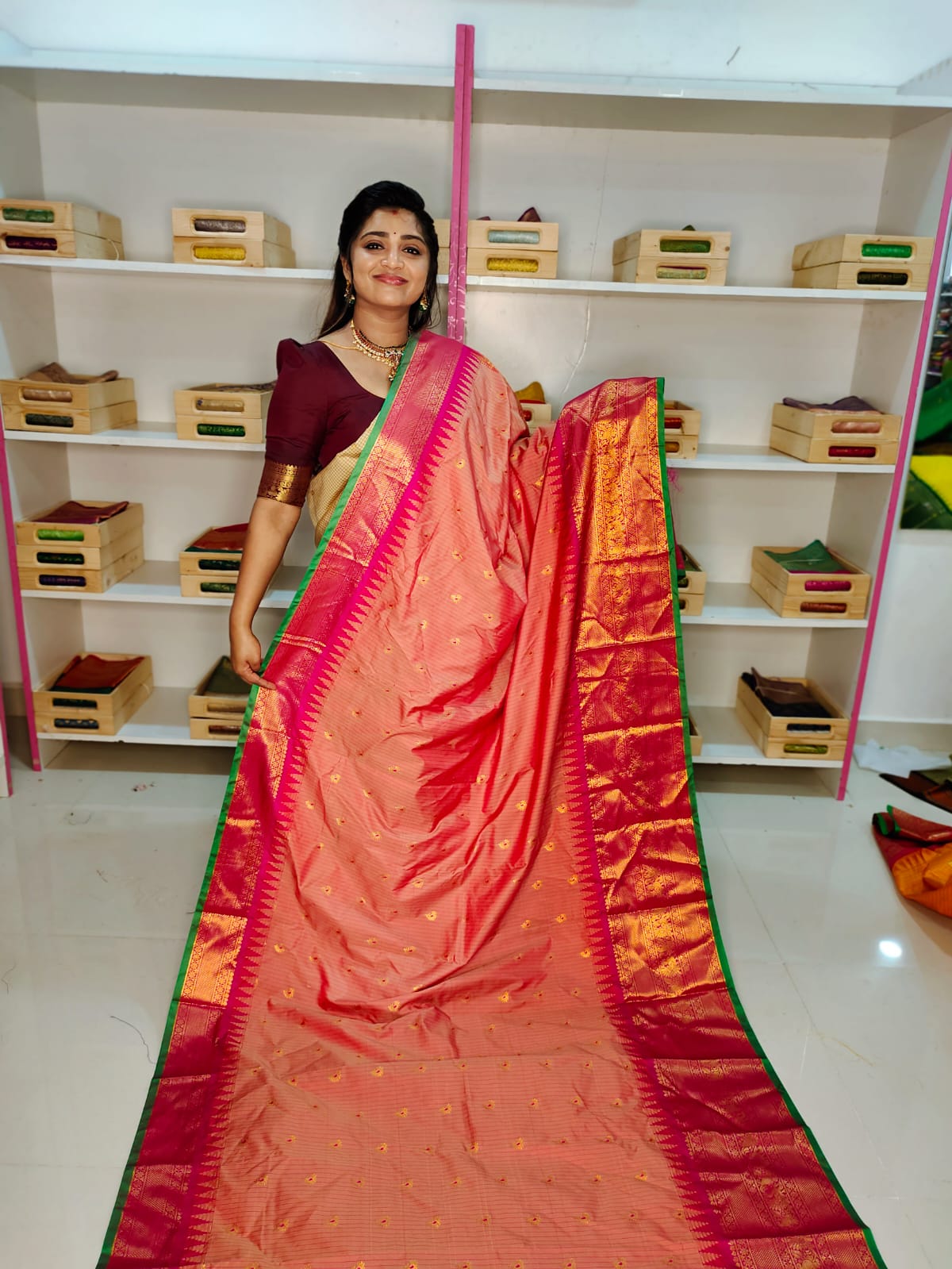 50% offer gadwal silk sarees