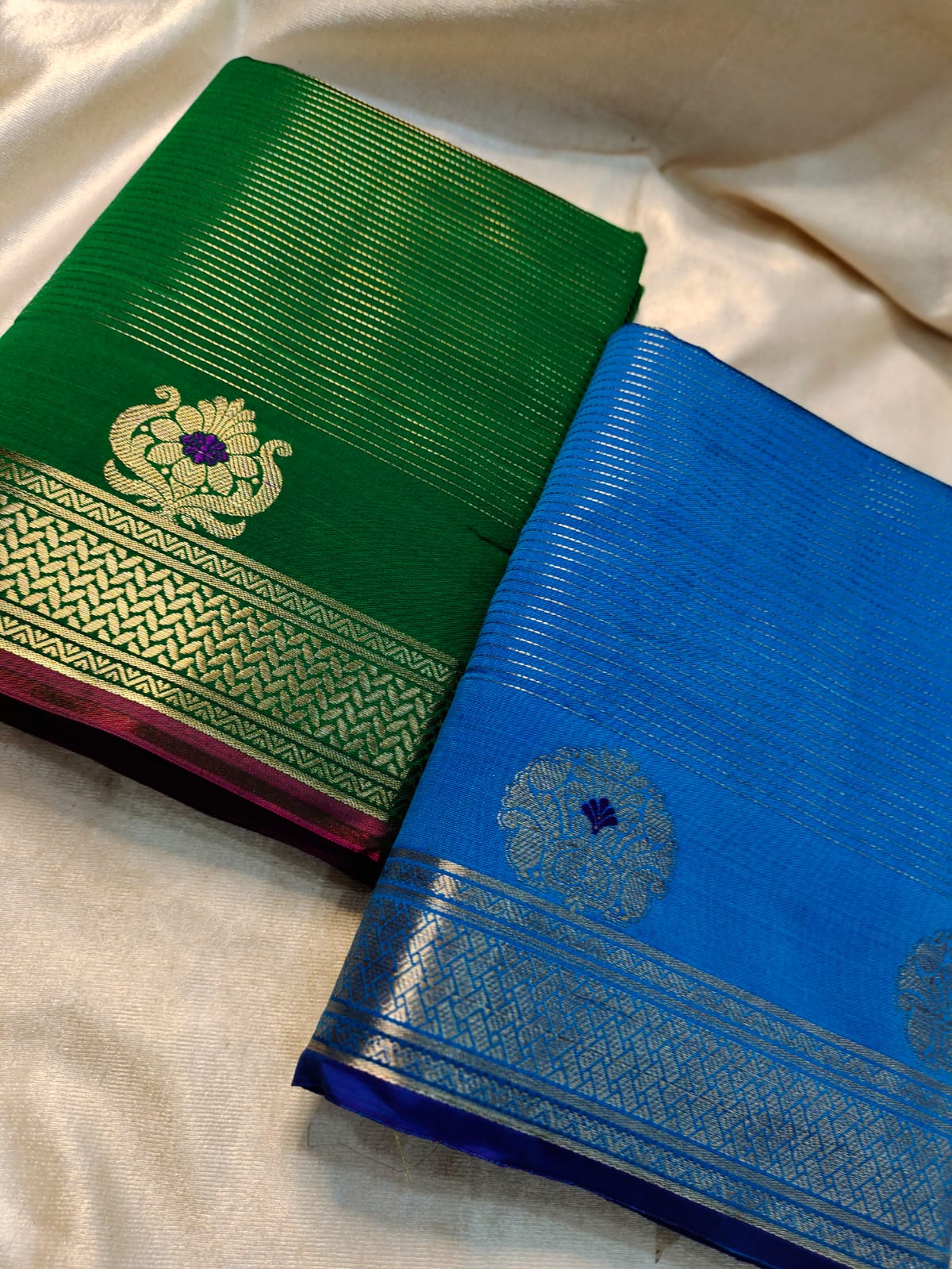 1+1 Chanderi sarees