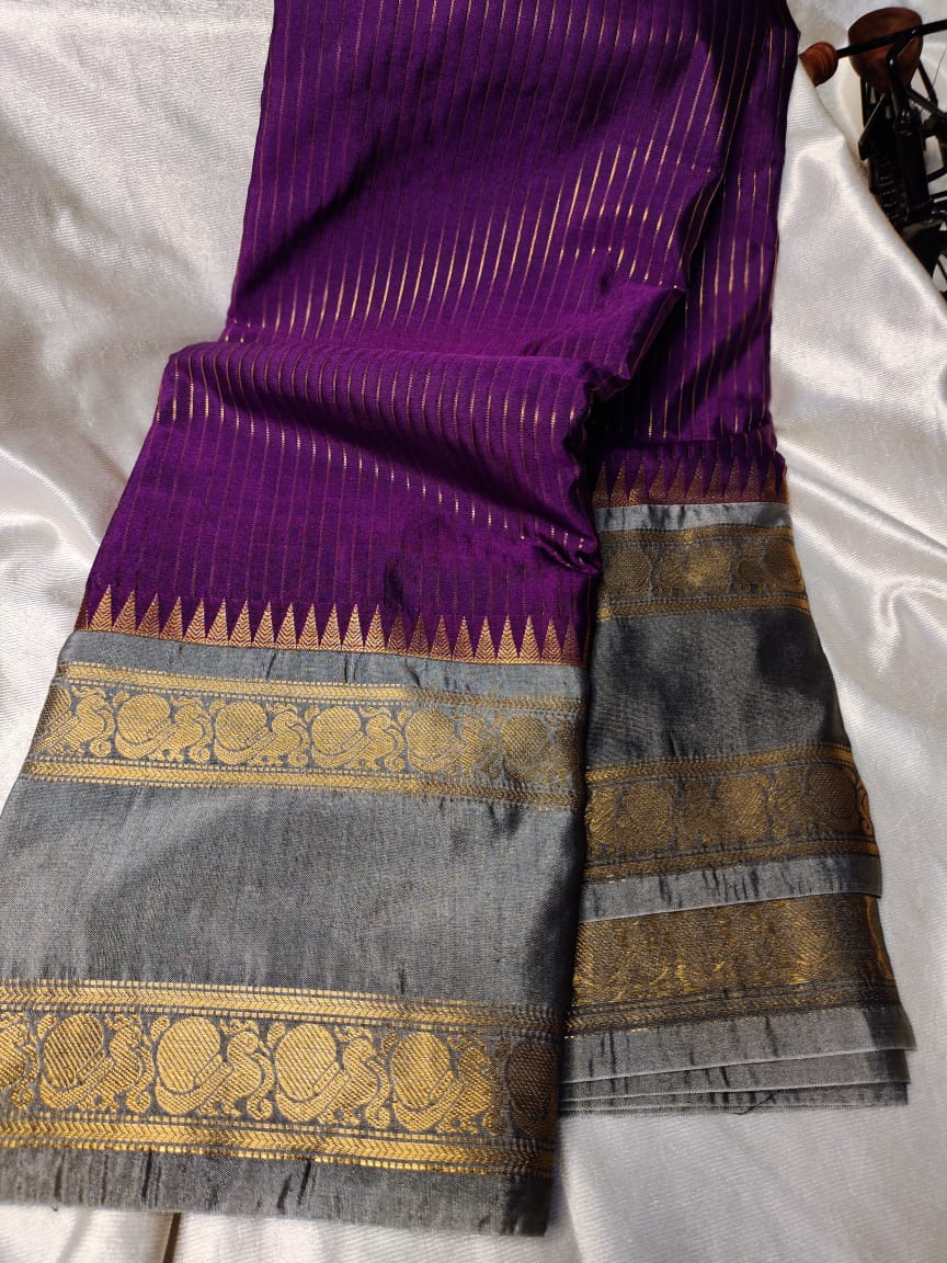 Vitange gadwal silk