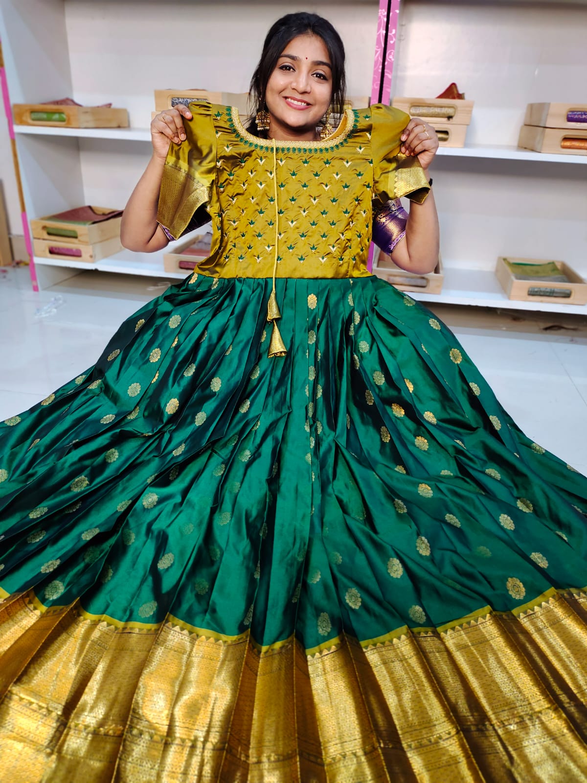 Gadwal frocks