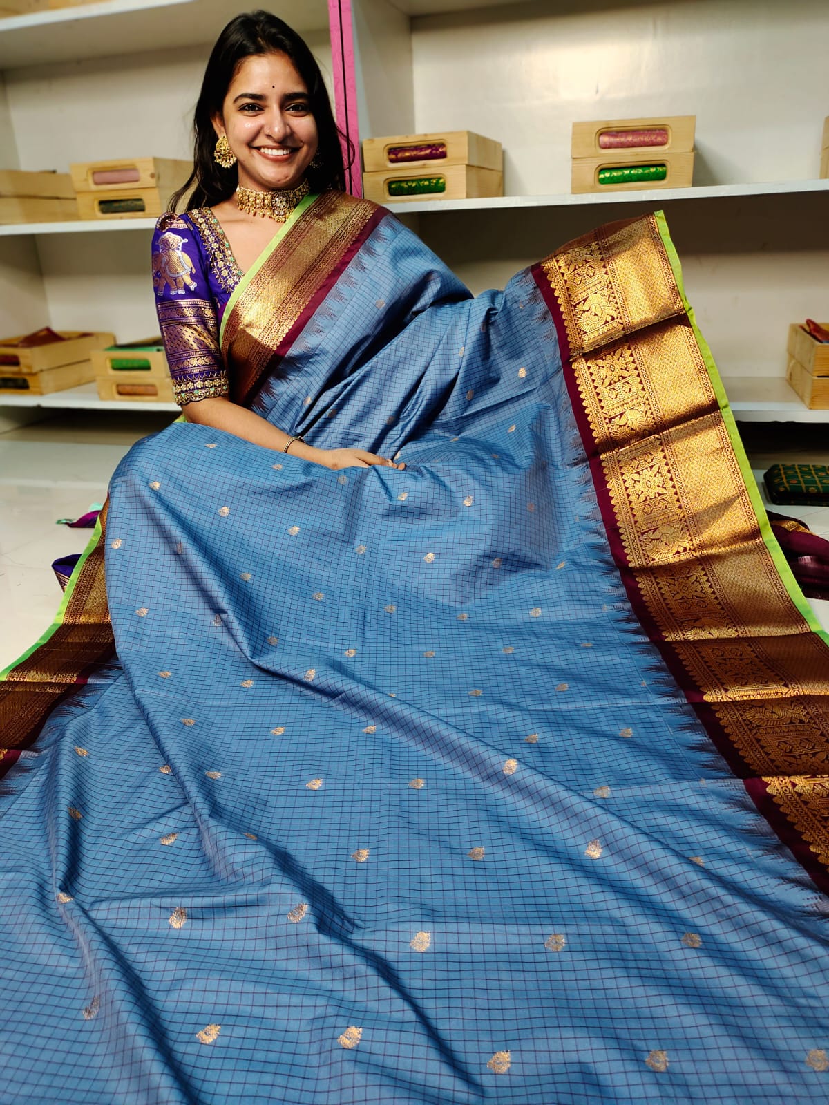50% offer gadwal silk saree