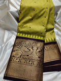 Ashadam gadwal silk saree