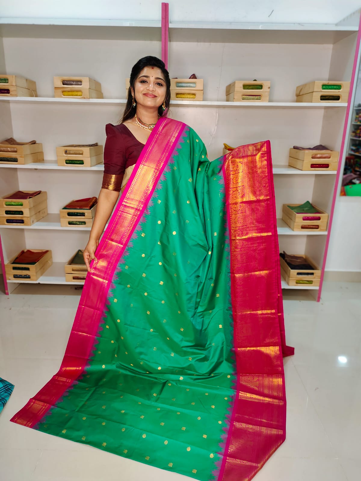 50% offer gadwal silk sarees
