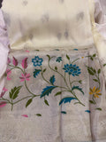 Paithani zute silk saree