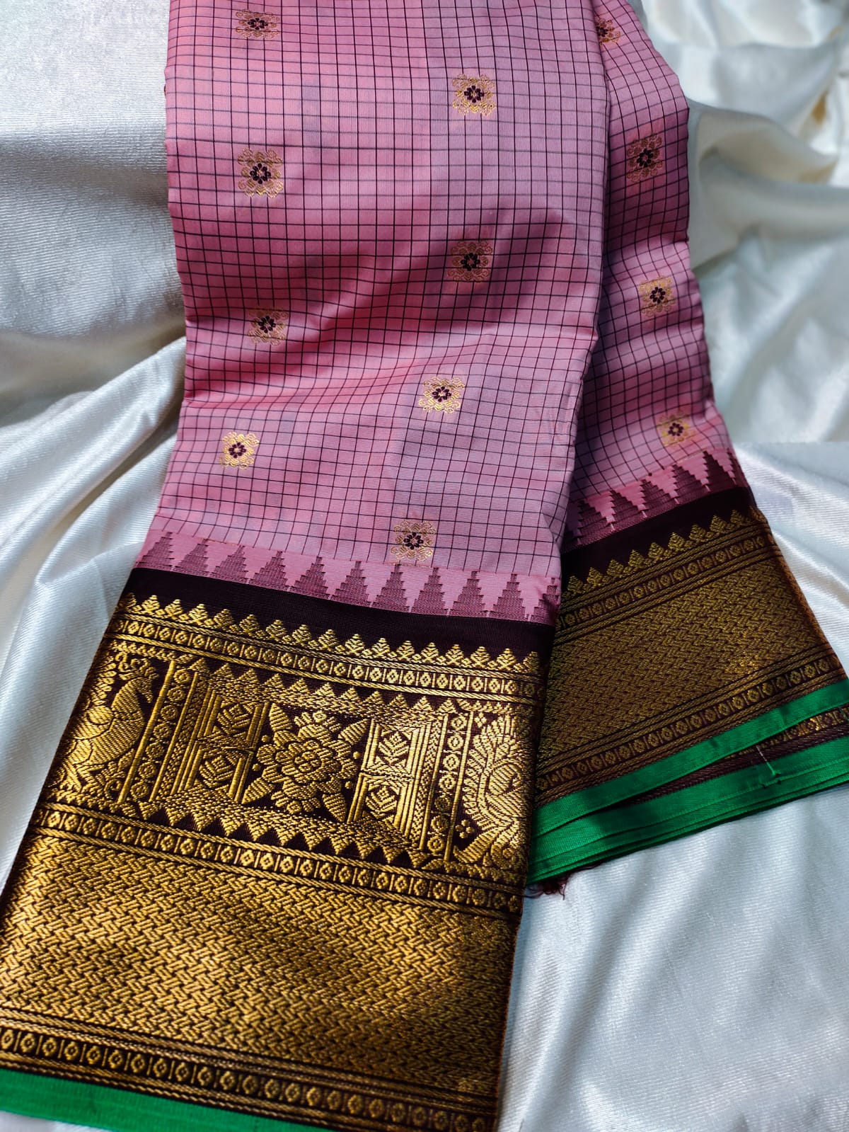 Vintage gadwal silks