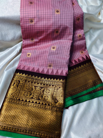 Vintage gadwal silks