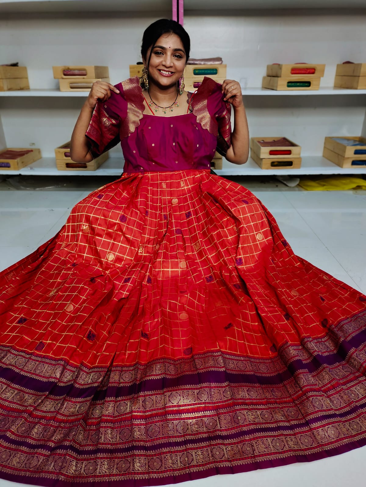Gadwal frocks