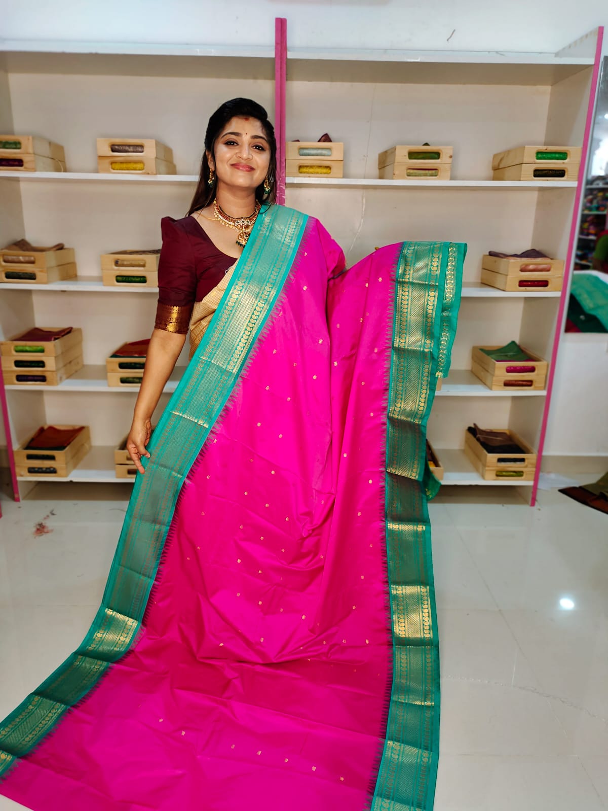 50% offer gadwal silk sarees