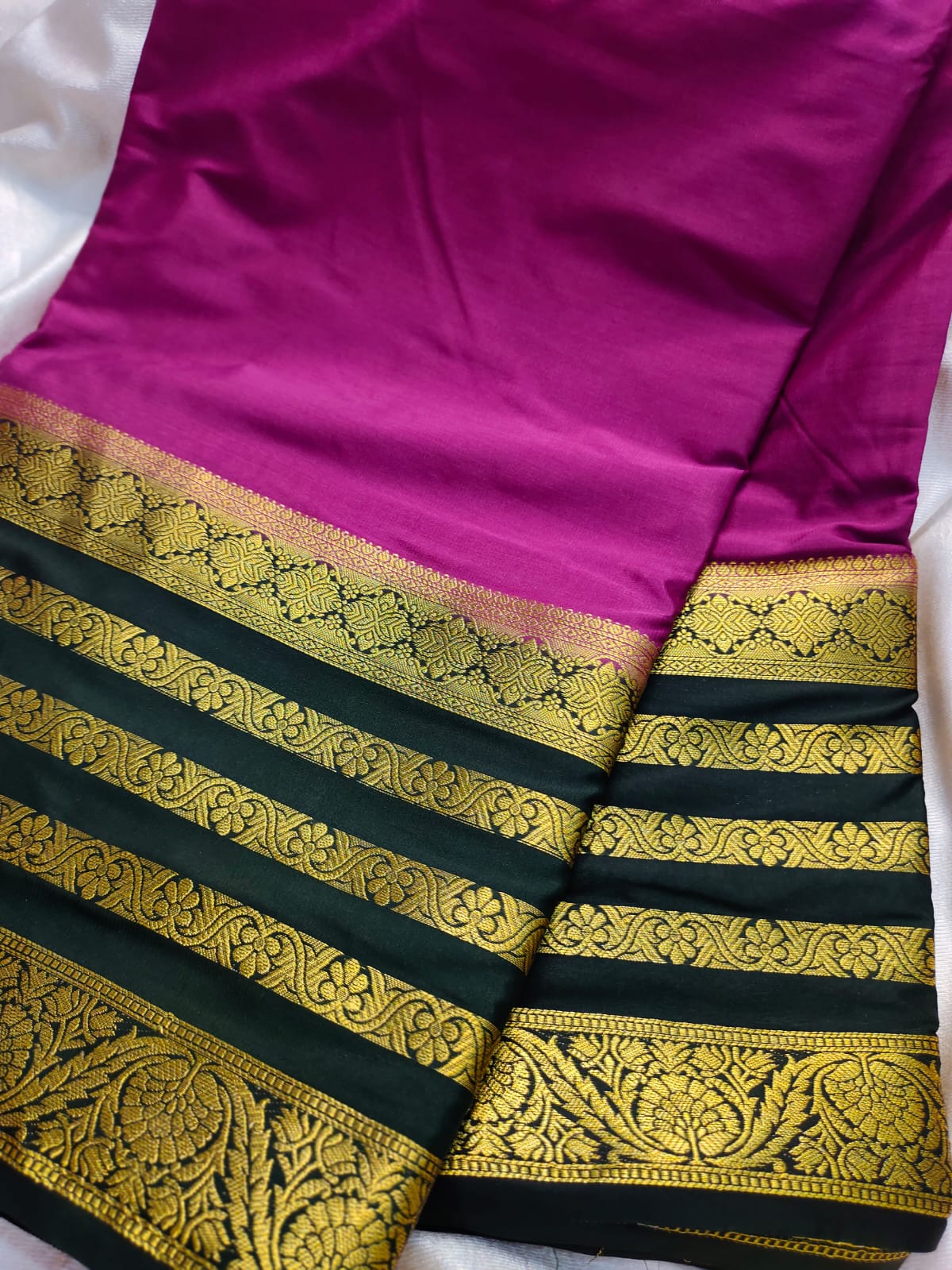 MC crep silk saree