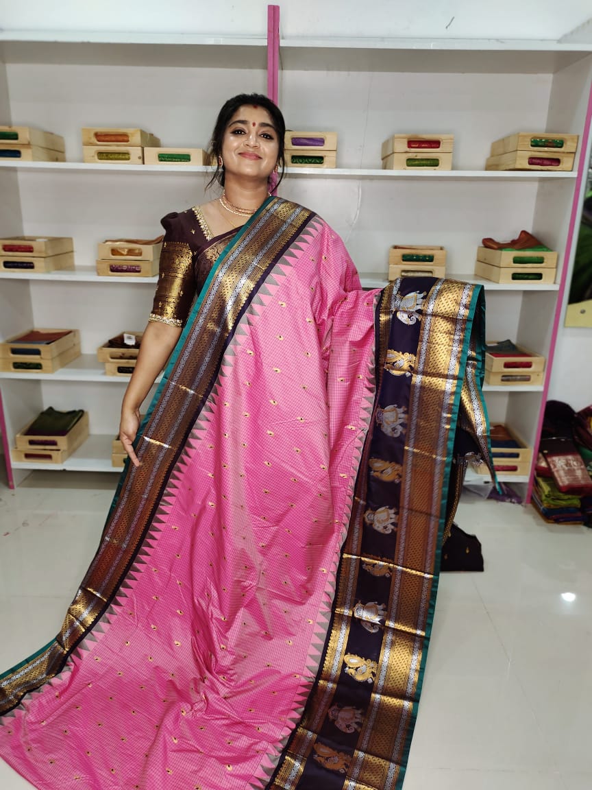 Primeme gadwal silk saree