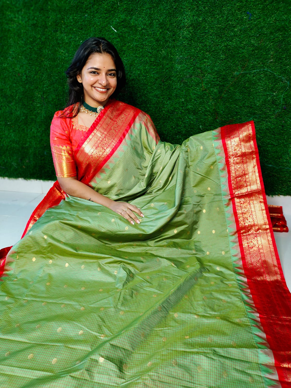 Vitange gadwal silk saree