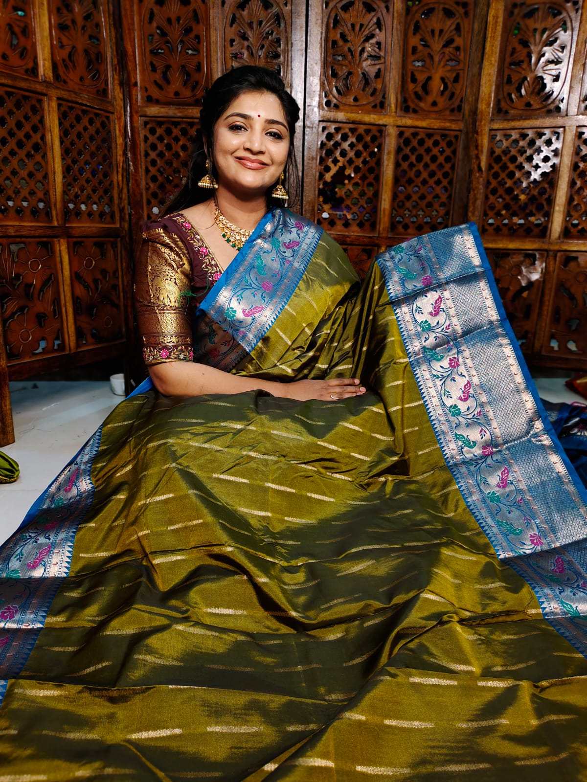 50% offer banarasi silk saree