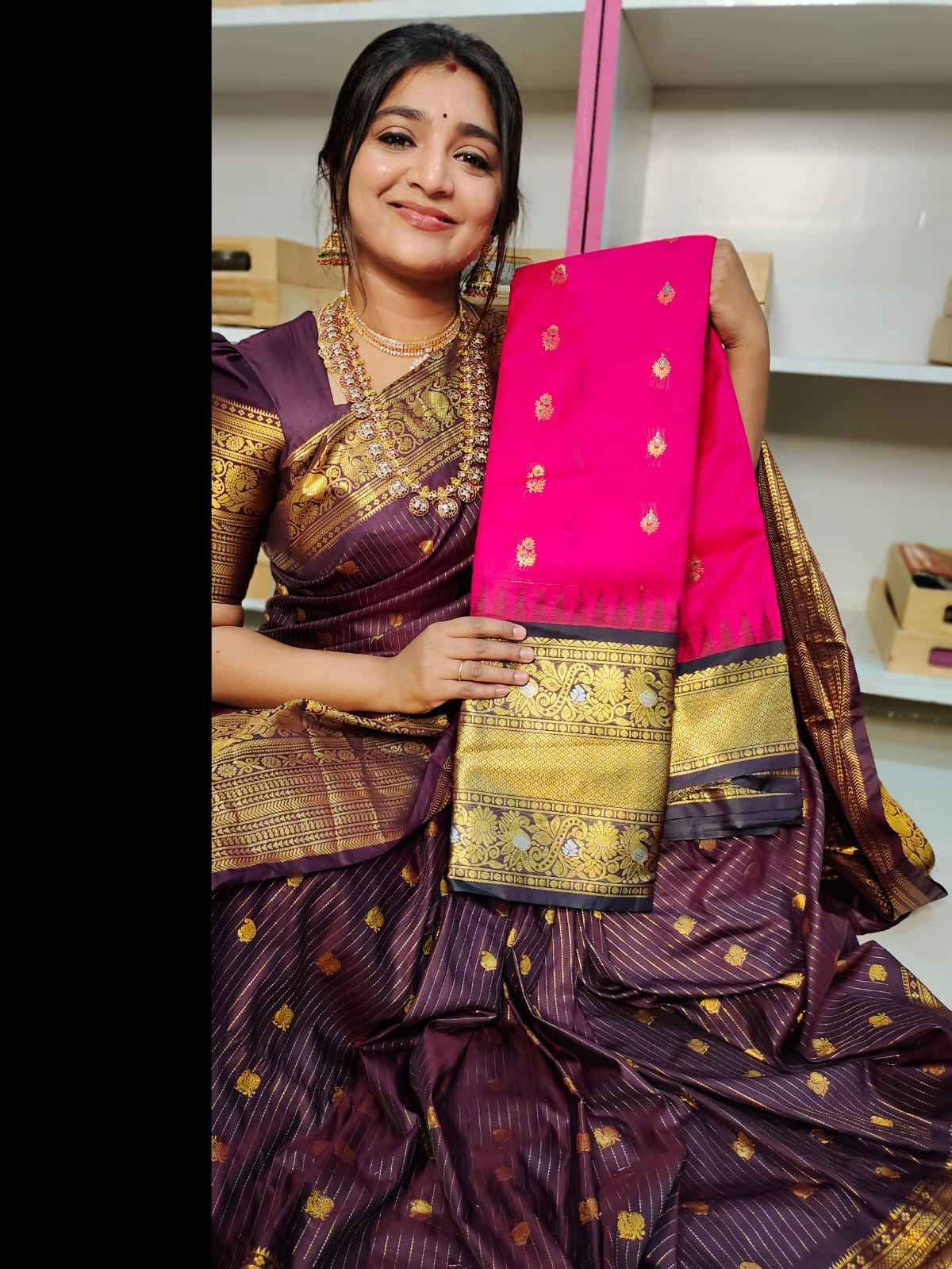 వితంగే గద్వాల్ సిల్క్ చీర