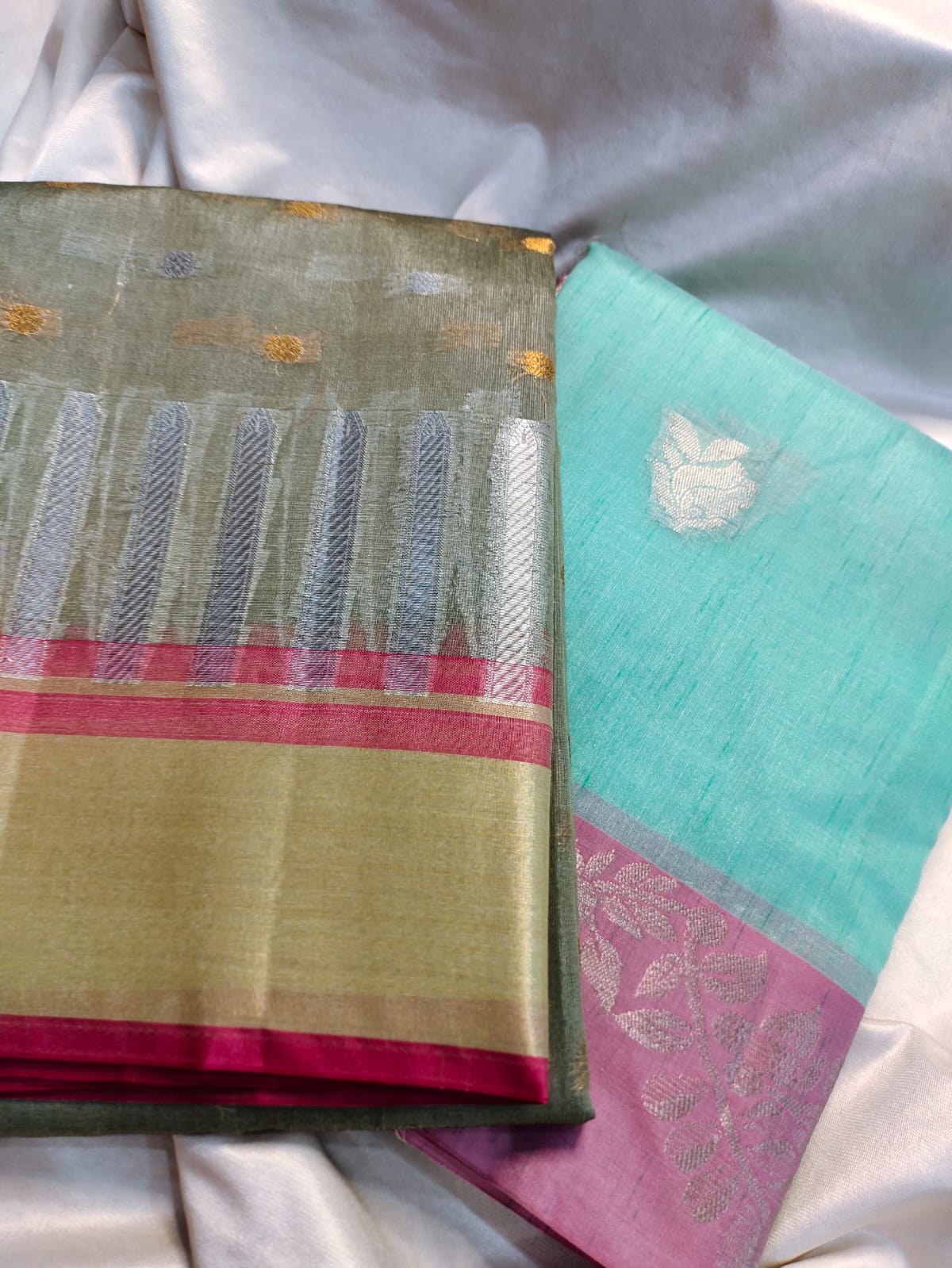 1+1 fancy saree