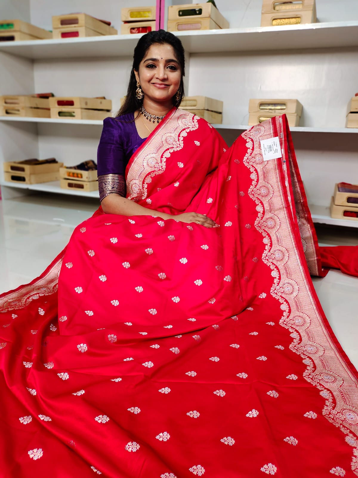 Katan banarasi silk