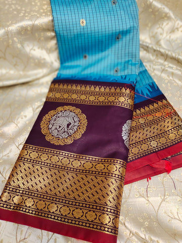Premium gadwal silk sarees