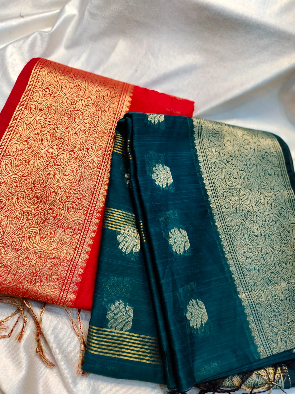 1+1 Chanderi sarees