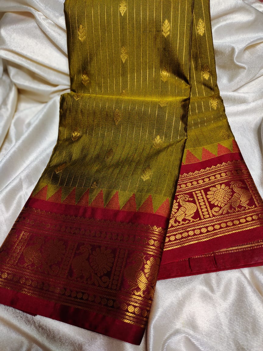 Vitange gadwal silk