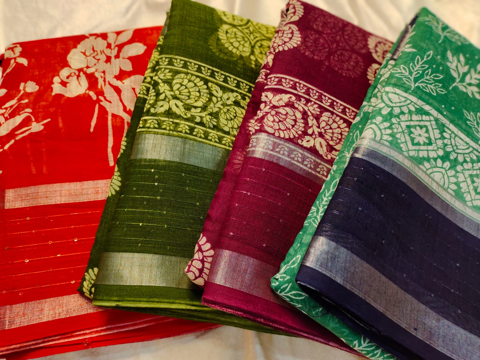 1+1 dola silk saree