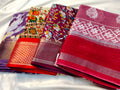 1+3 dola silk saree