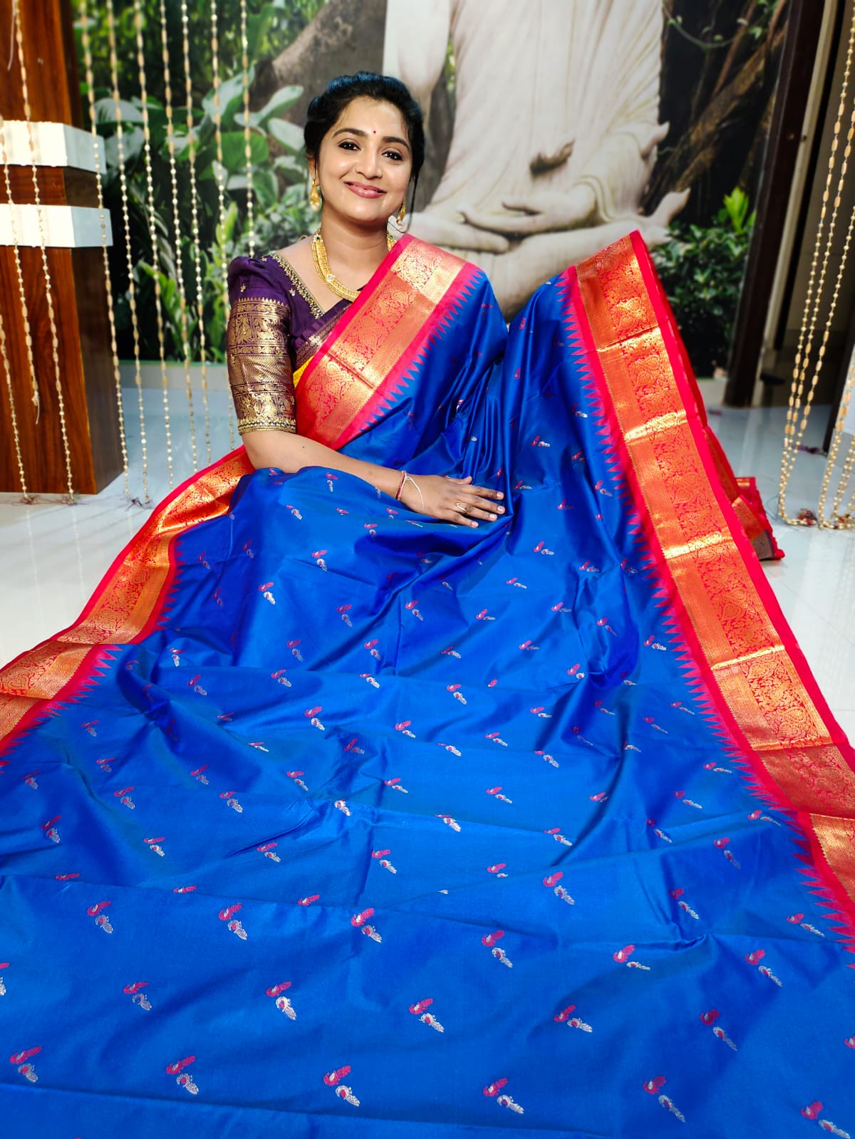 50% offer gadwal sarees