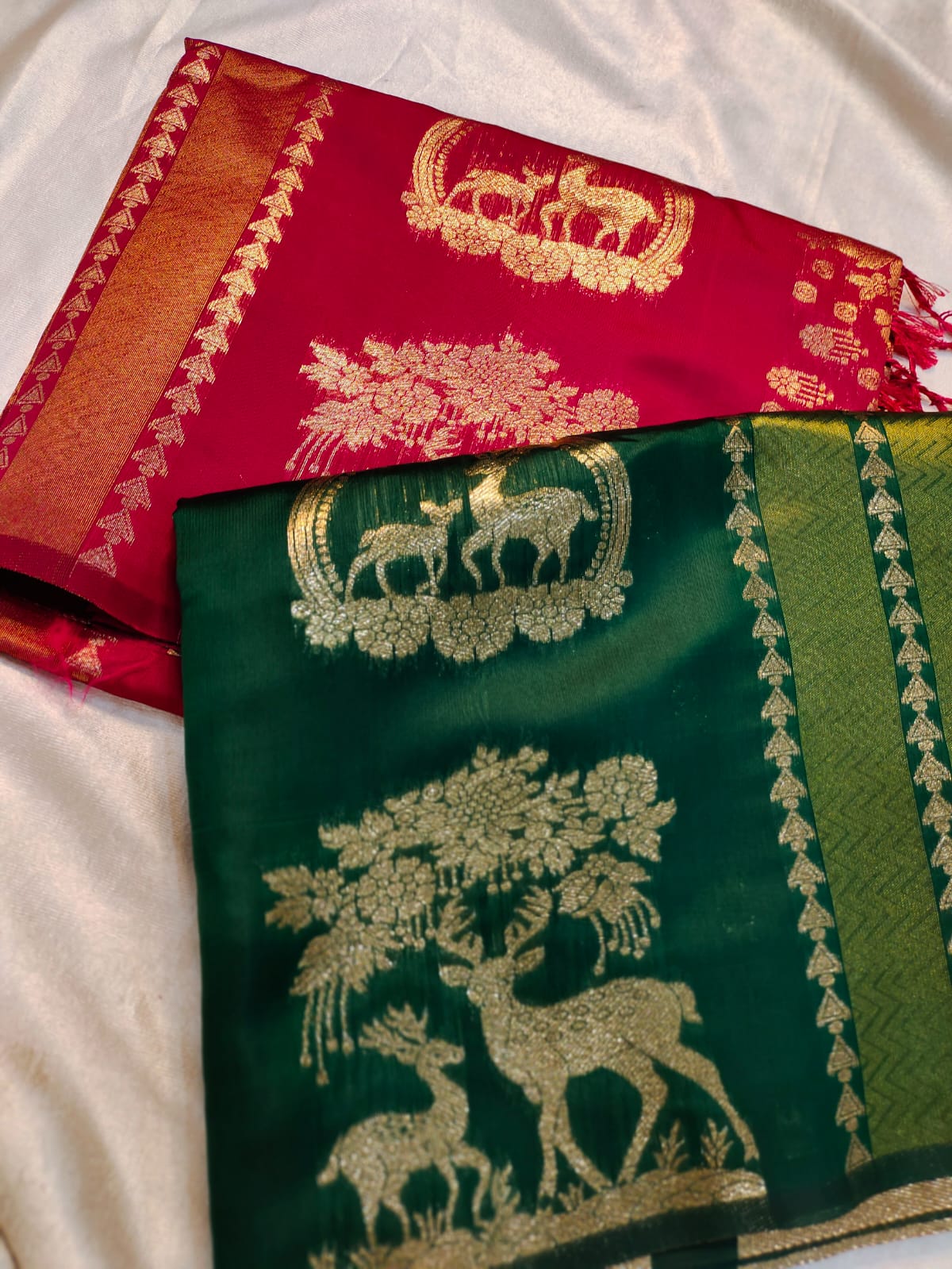 1+1 banarasi saree