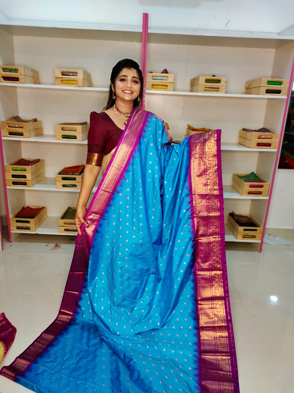 50% offer gadwal silk sarees