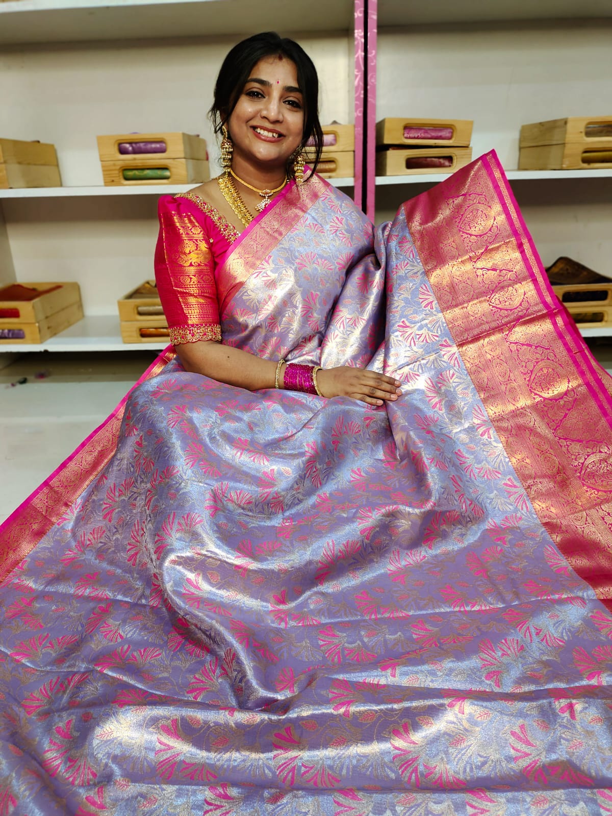 90% offer Kanchi pattu collection
