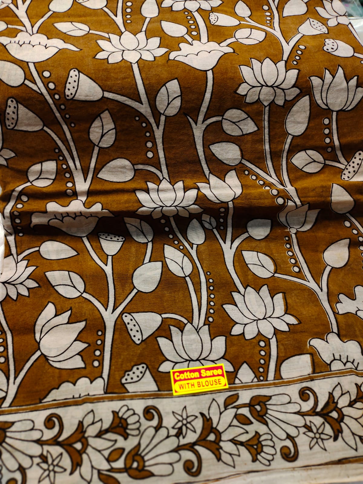Kalamkari cotton sarees